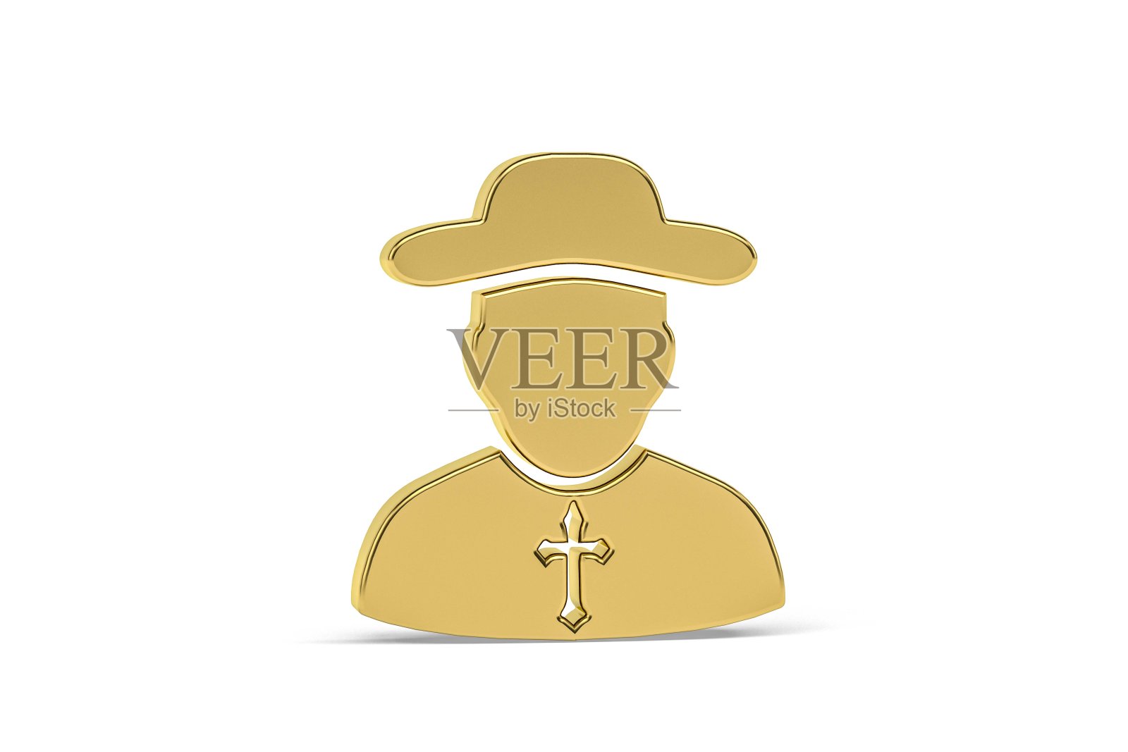 牧师图标照片摄影图片