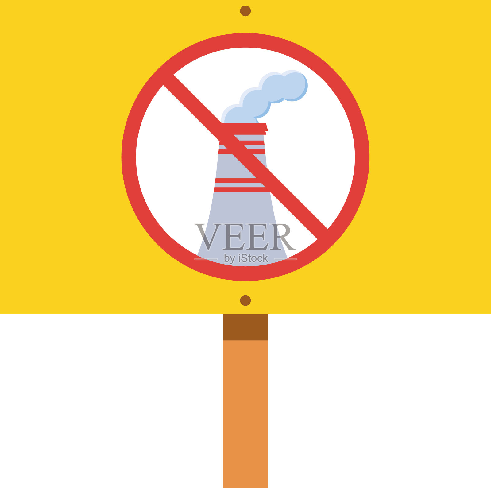 禁止污染设计元素图片