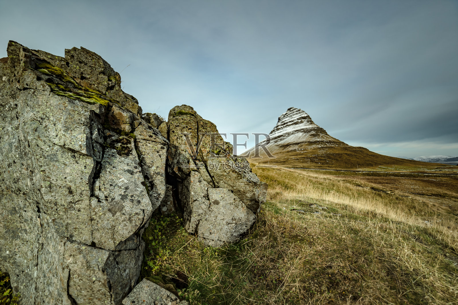 冰岛柯丘山照片摄影图片