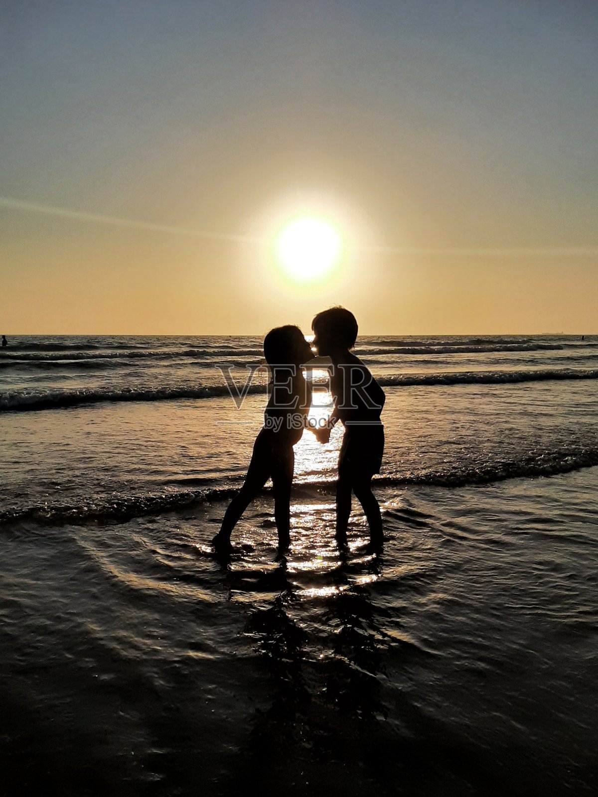 加的斯日落照片摄影图片