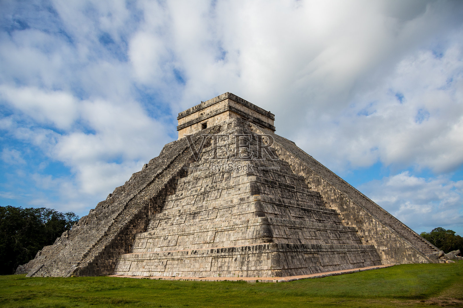 墨西哥玛雅金字塔照片摄影图片