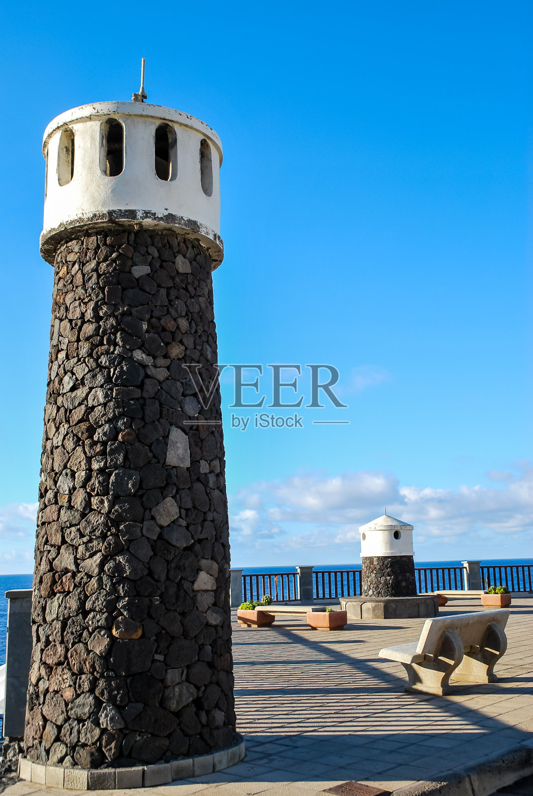 葡萄牙海岸的灯塔,数码相片作为背景照片摄影图片