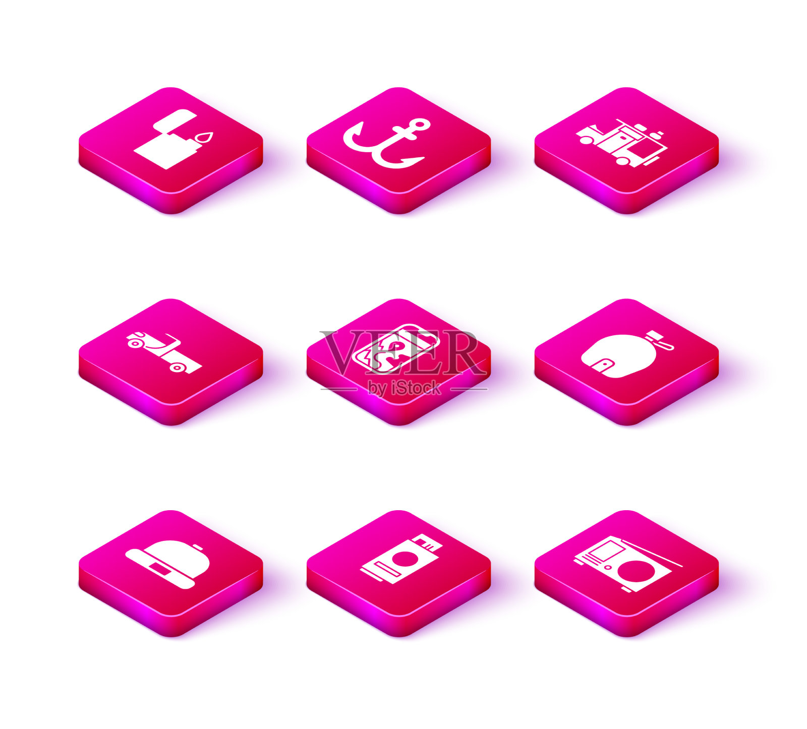 戴便帽,护照和车票,皮卡图标素材