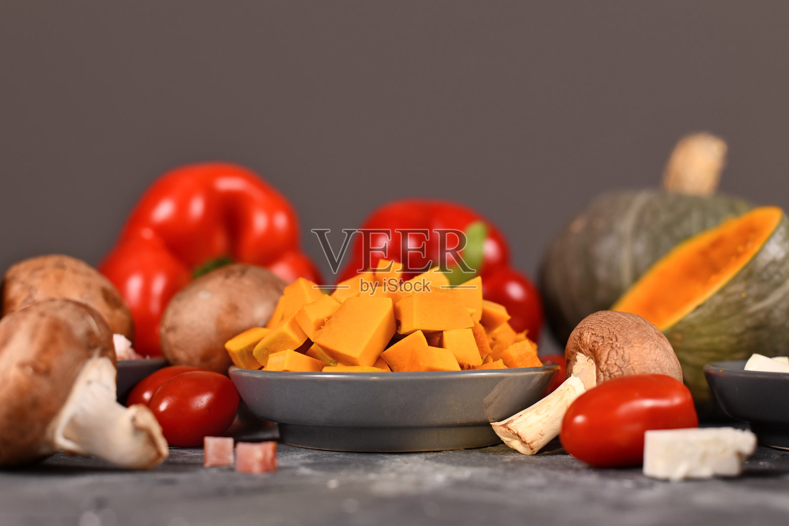 用卡波卡南瓜做饭的配料照片摄影图片