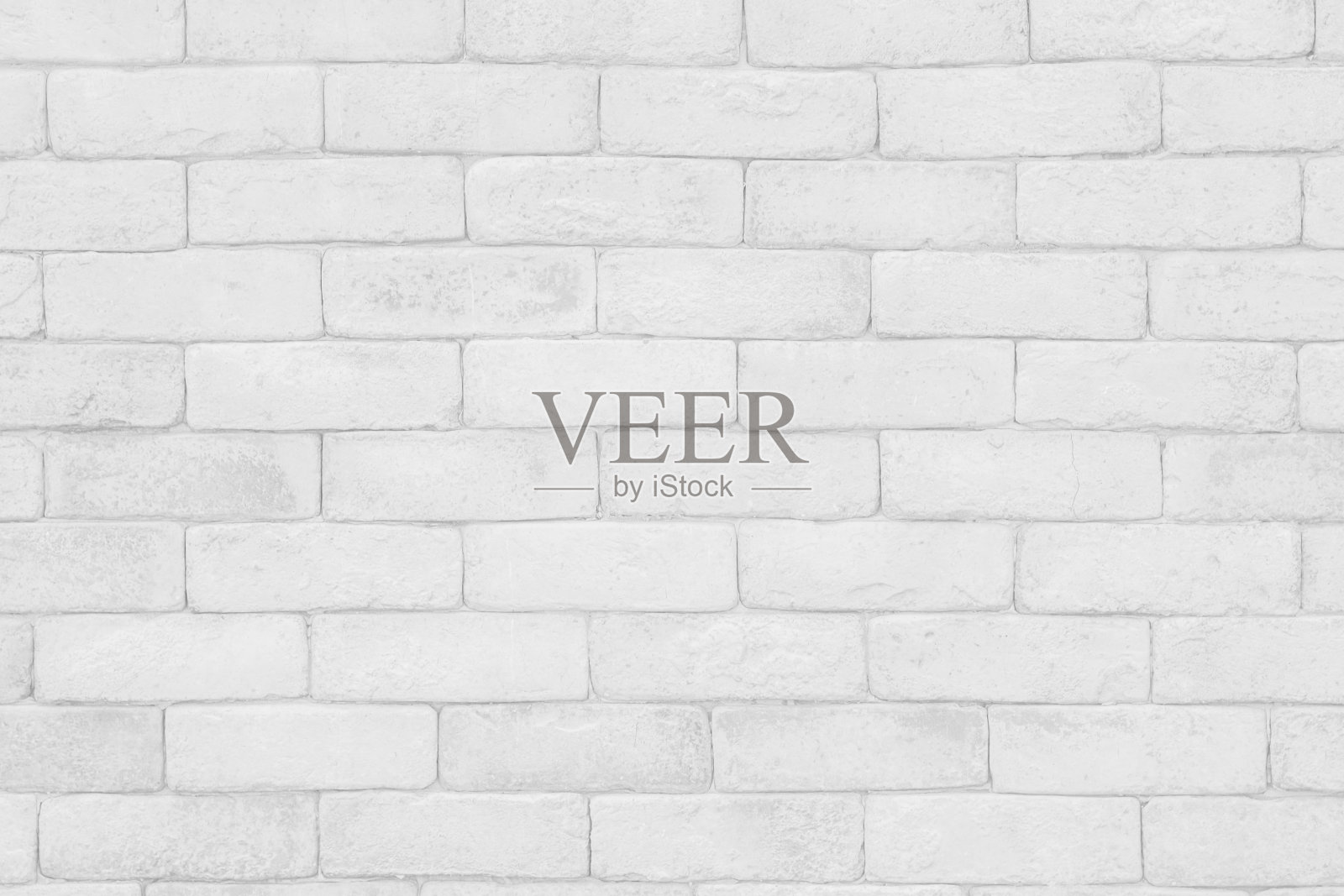 白色grunge砖墙纹理背景为石砖砌块漆成灰色浅色壁纸现代室内外和房间的背景设计照片摄影图片