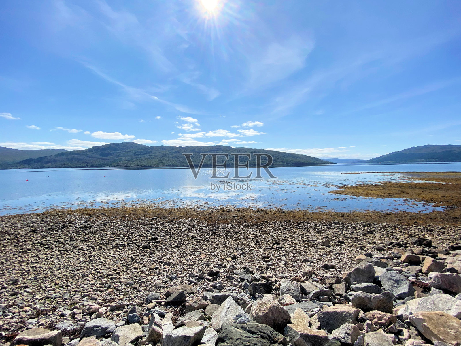 苏格兰乡村的景色照片摄影图片