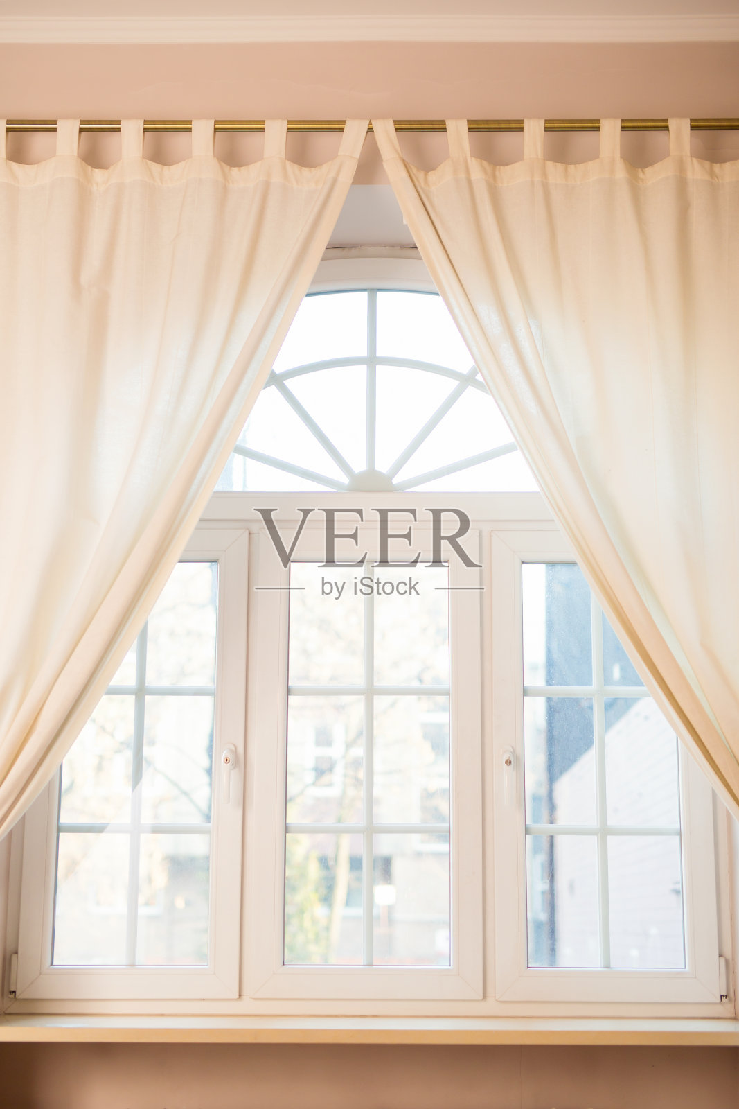 家庭窗户的特写照片摄影图片