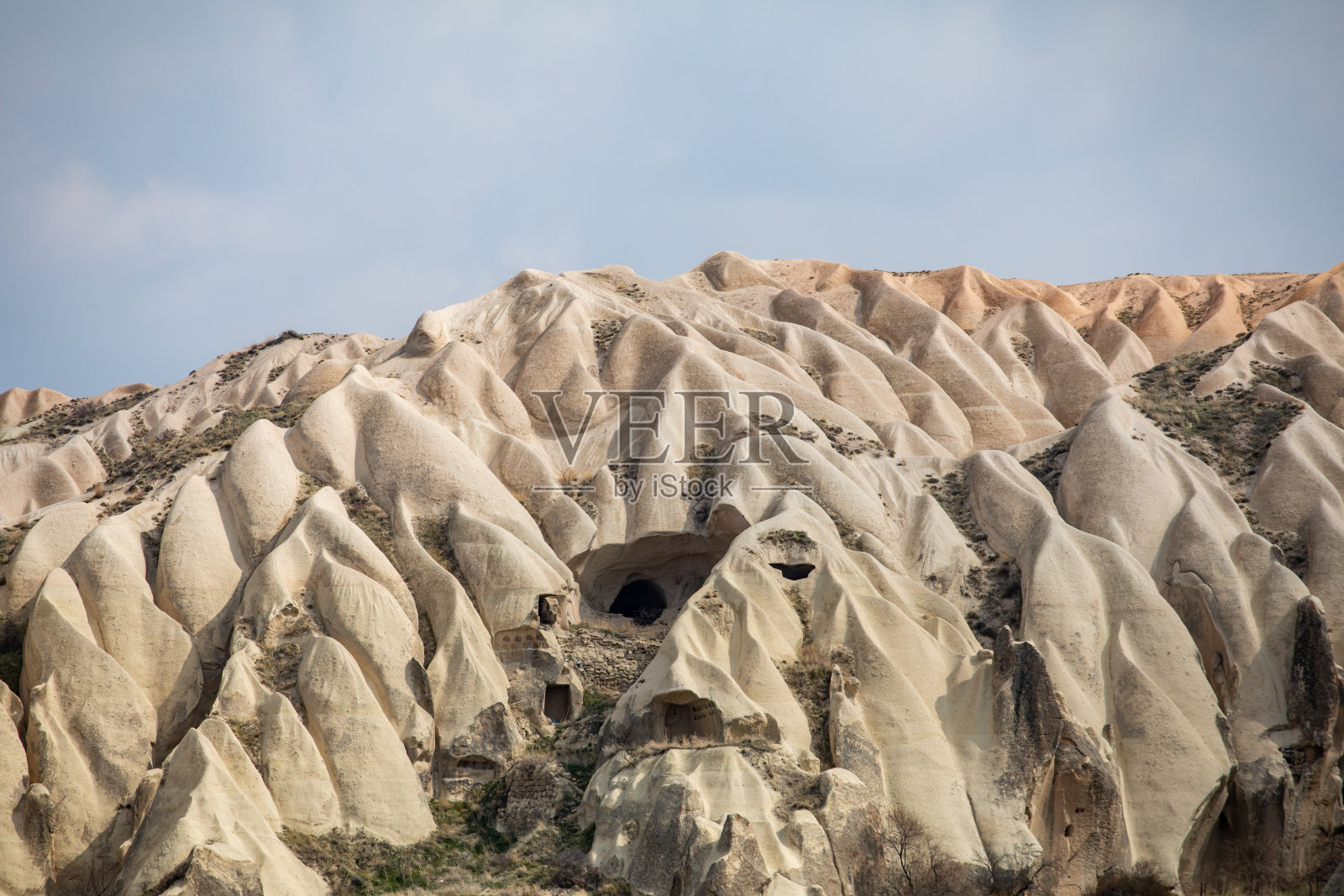 土耳其卡帕多西亚的风景。山谷是土耳其旅游的好地方照片摄影图片