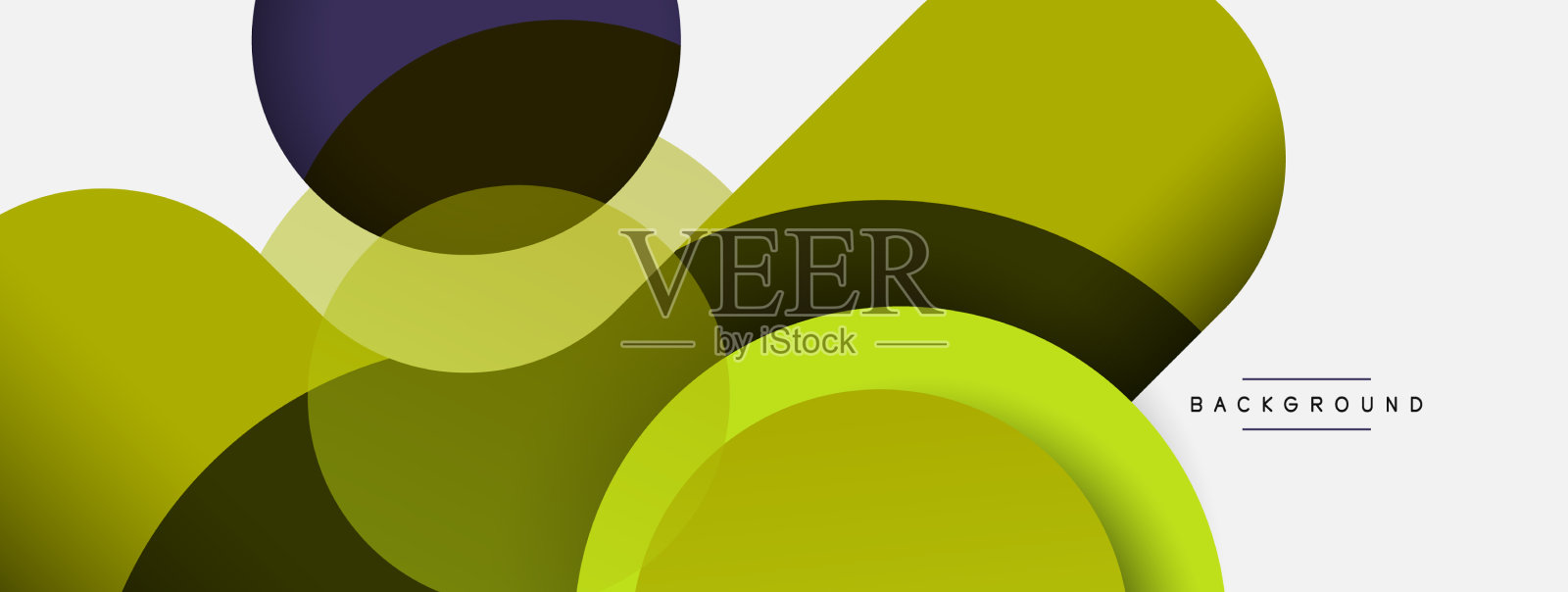 圆形和圆形形状抽象的背景插画图片素材