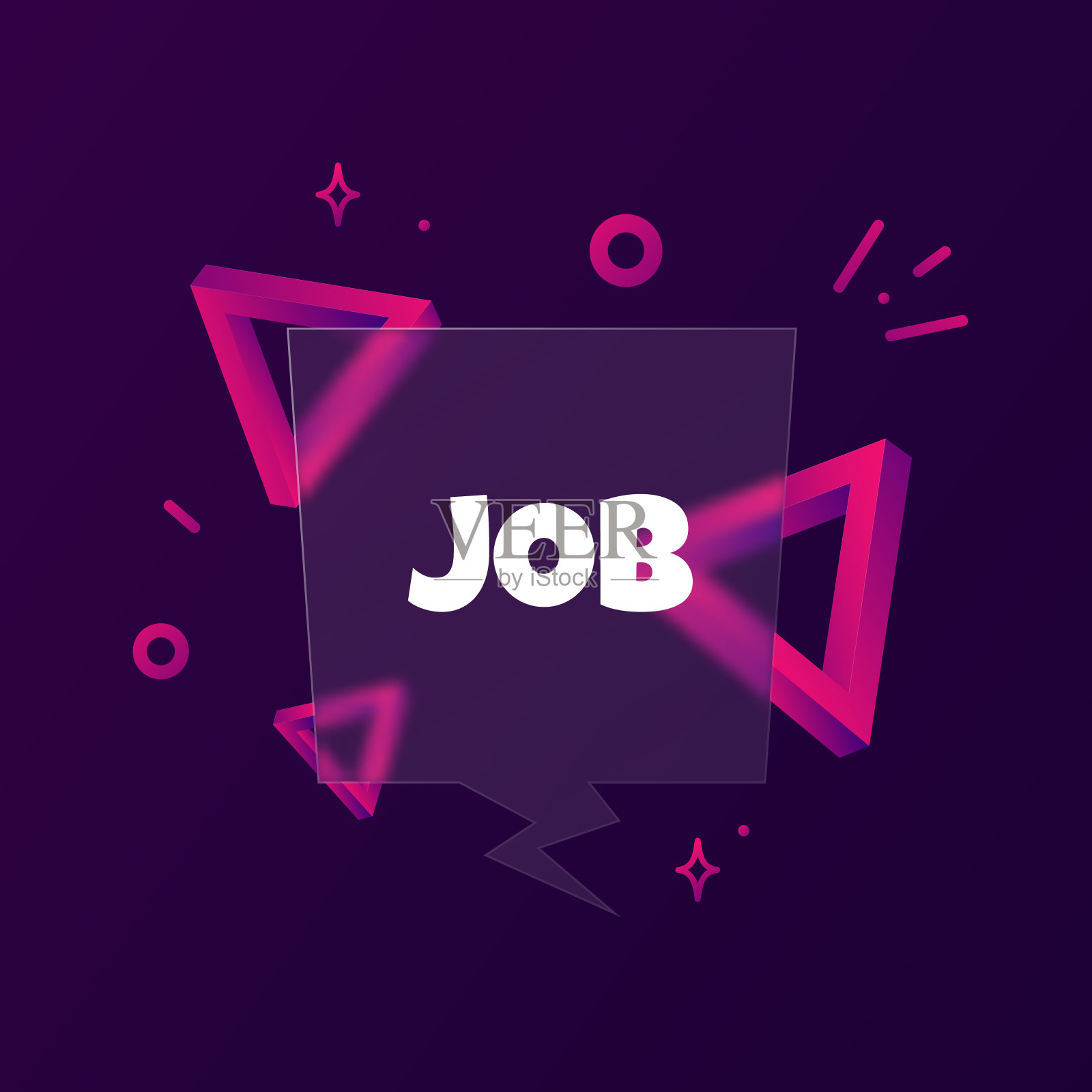 奖金。演讲气泡横幅奖金文本。Glassmorphism风格。用于商业、营销和广告。孤立背景向量。每股收益10插画图片素材