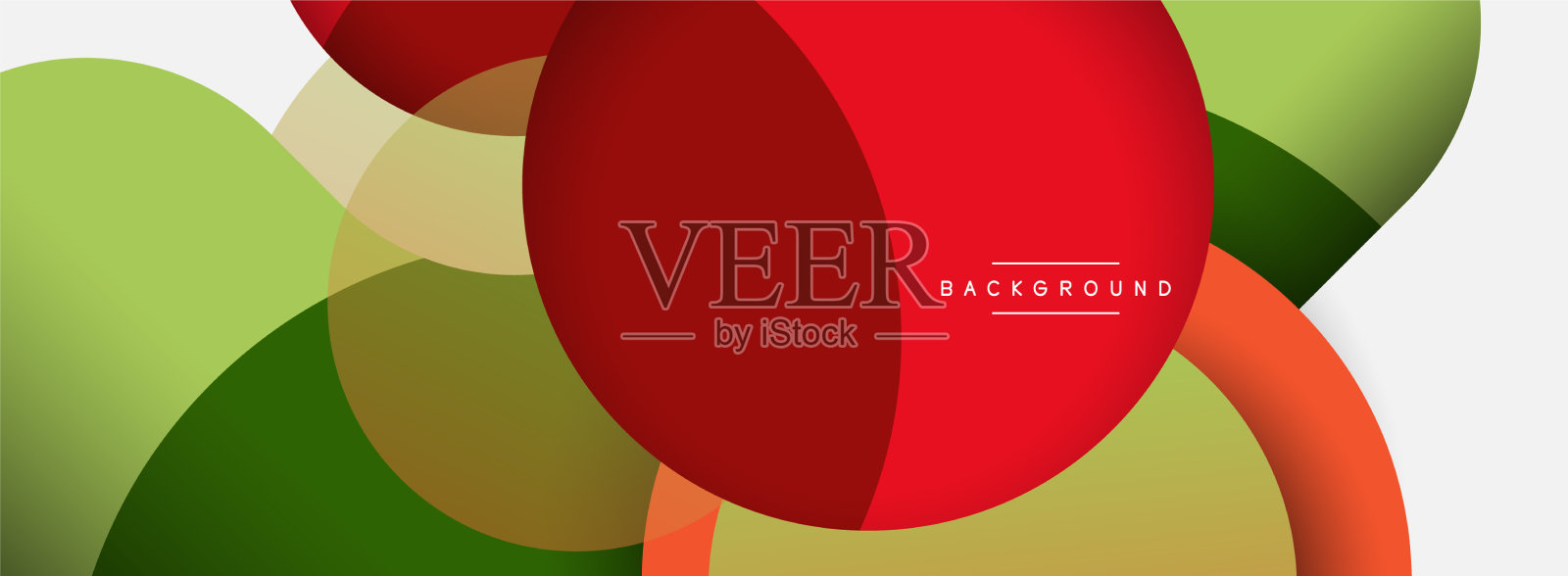 圆形的形状是最小的几何图形插画图片素材