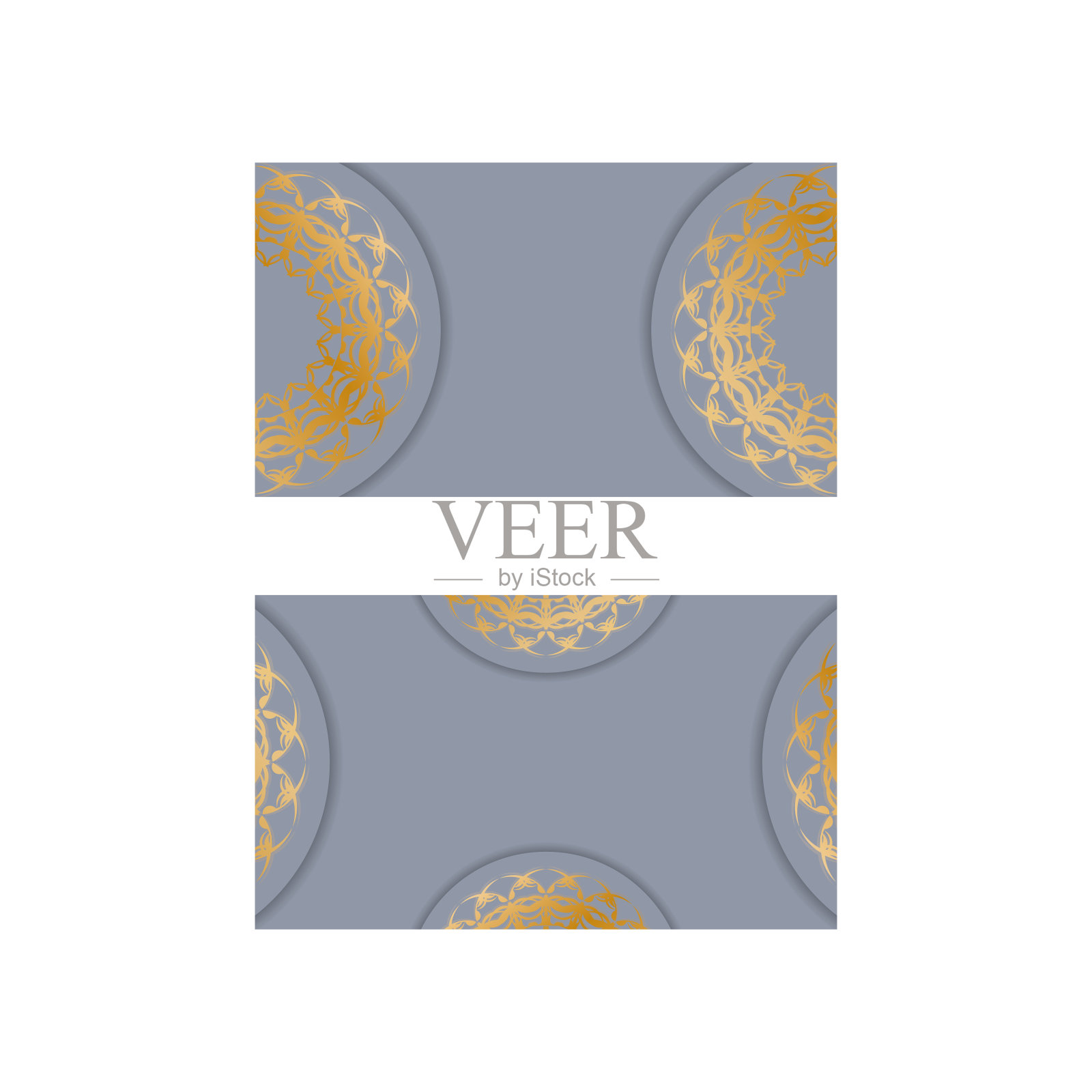 灰色的名片,带有复古的黄金饰品,彰显你的个性。强盗偷钱。罪犯偷金币。抢劫和金融安全概念。平的风格,向量。插画图片素材