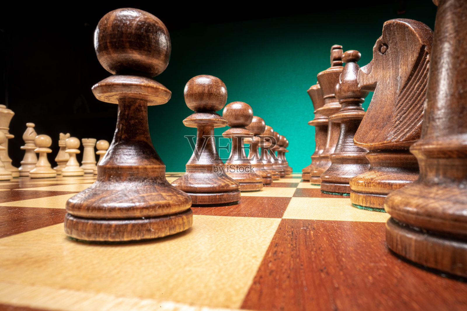 经典的双人象棋照片摄影图片