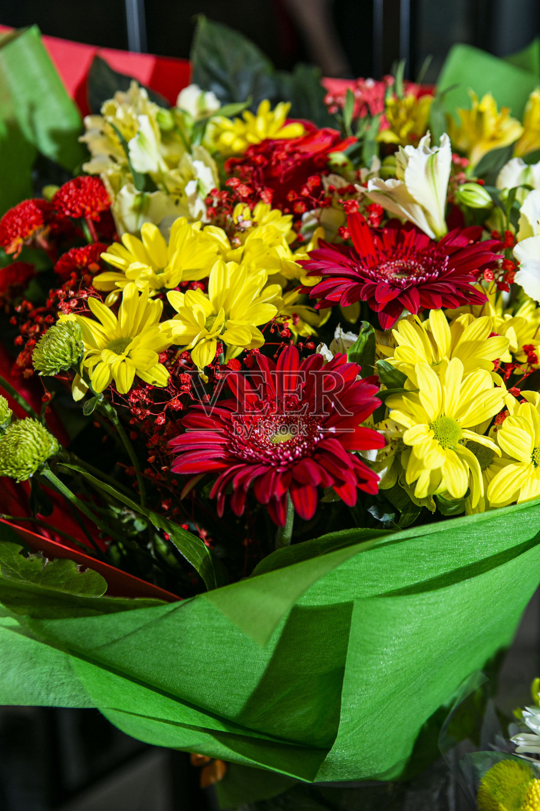非洲菊的花束照片摄影图片