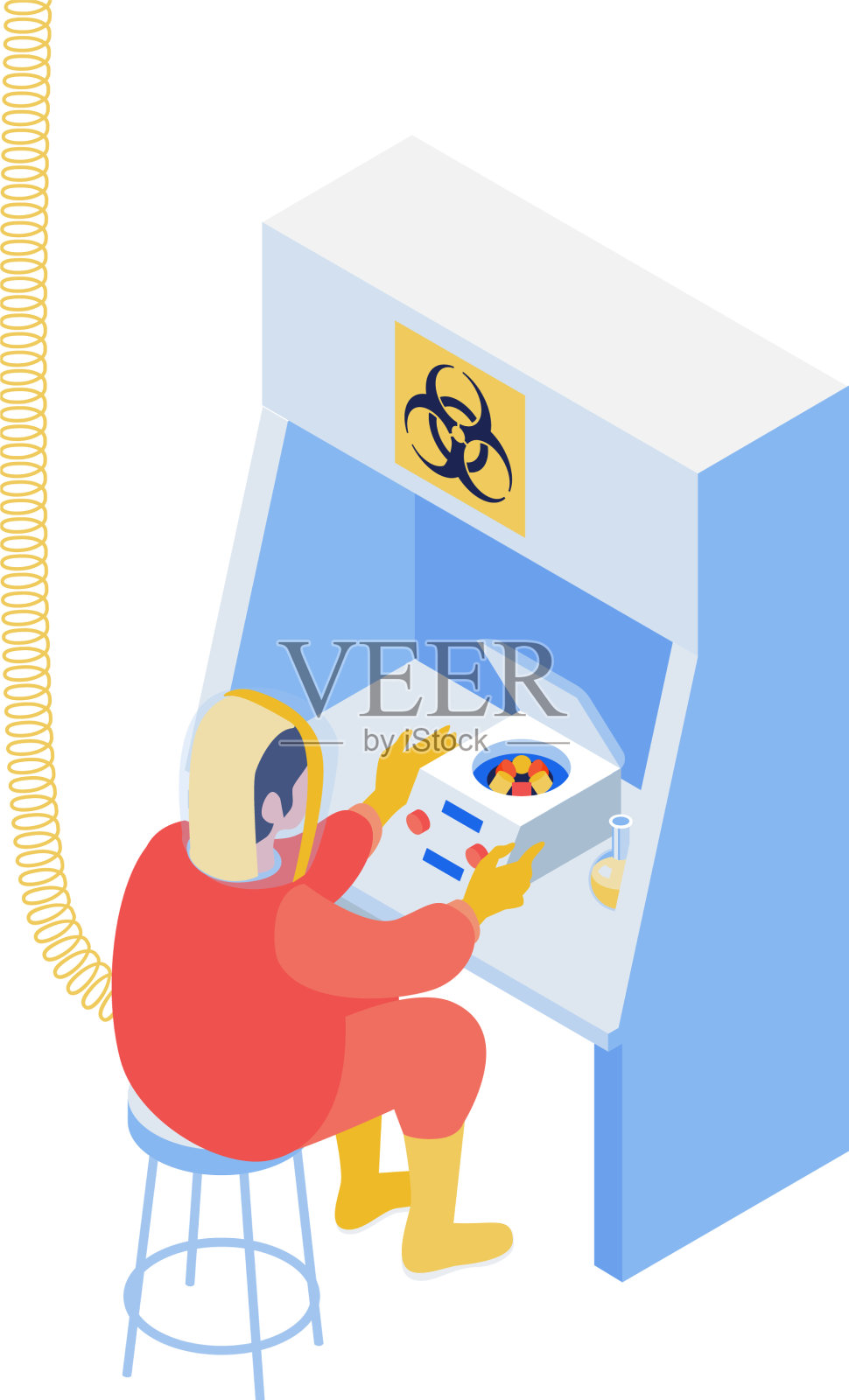 疫苗发明等距组合物设计元素图片