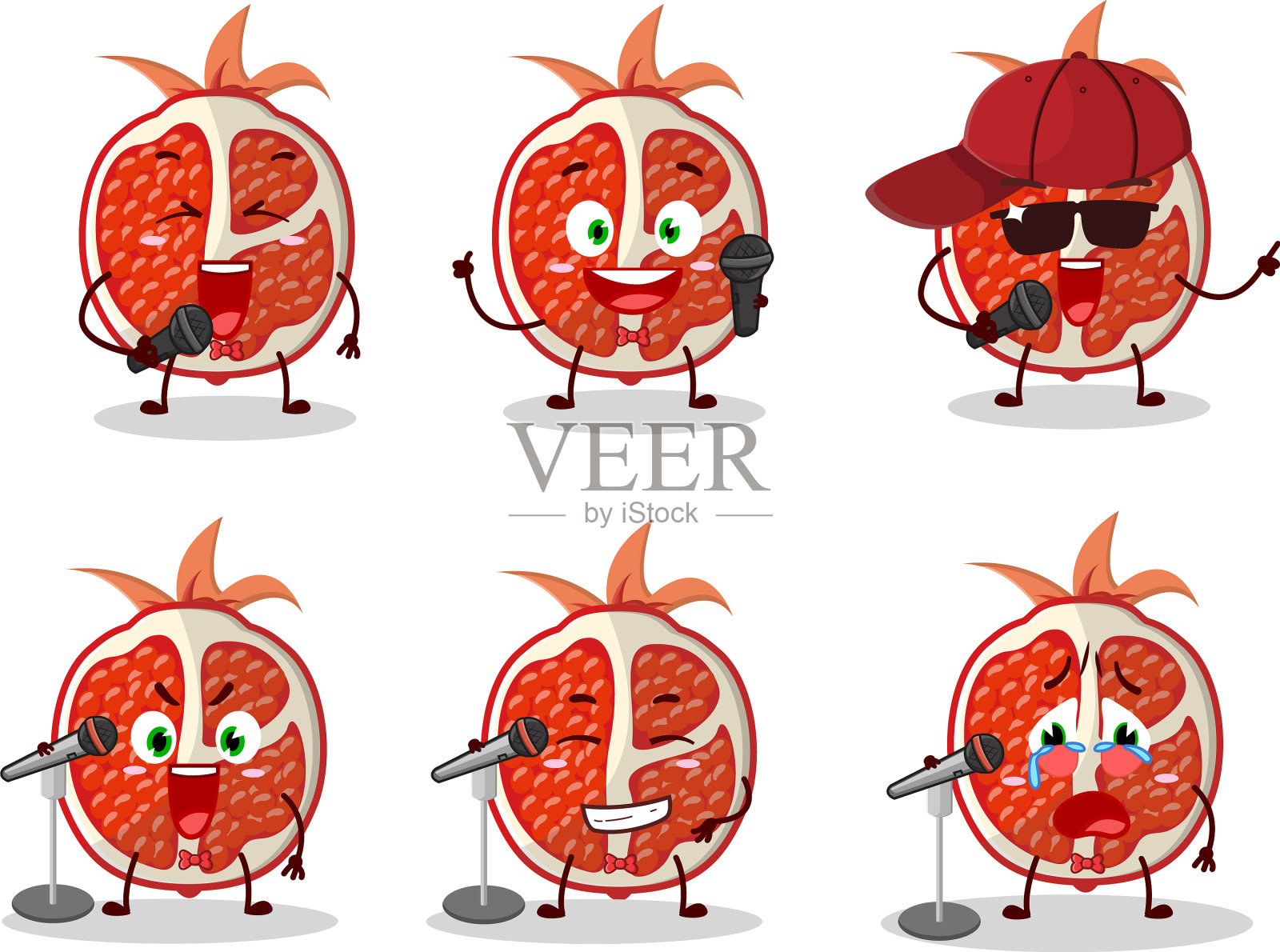 一款可爱的卡通片设计理念插画图片素材