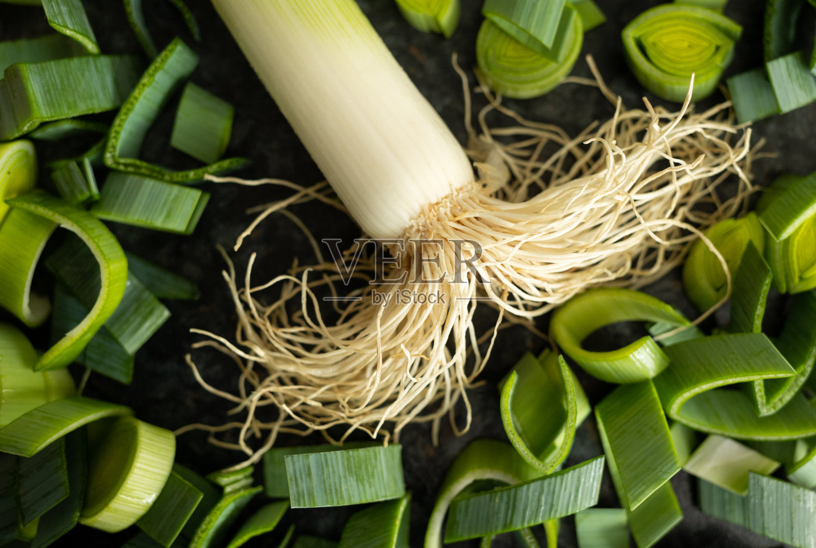 韭菜,割照片摄影图片