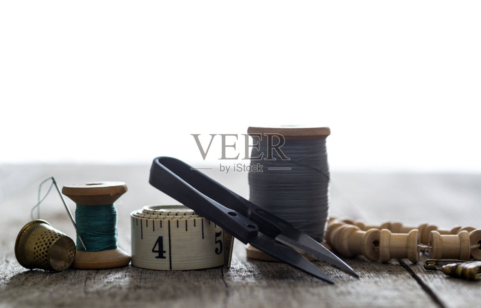 缝纫工具照片摄影图片