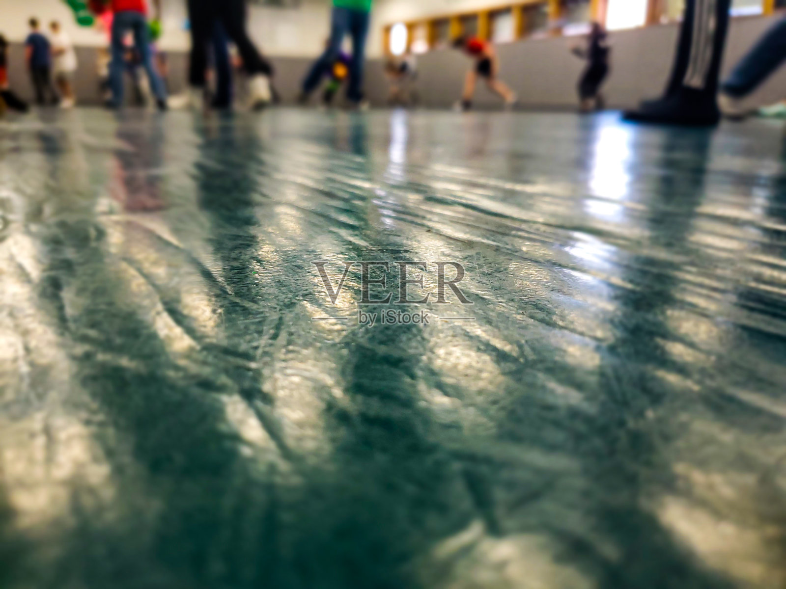 健身房在模糊照片摄影图片