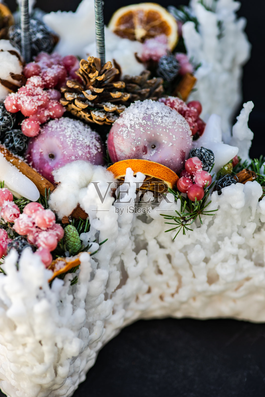 圣诞蜡笔作文照片摄影图片