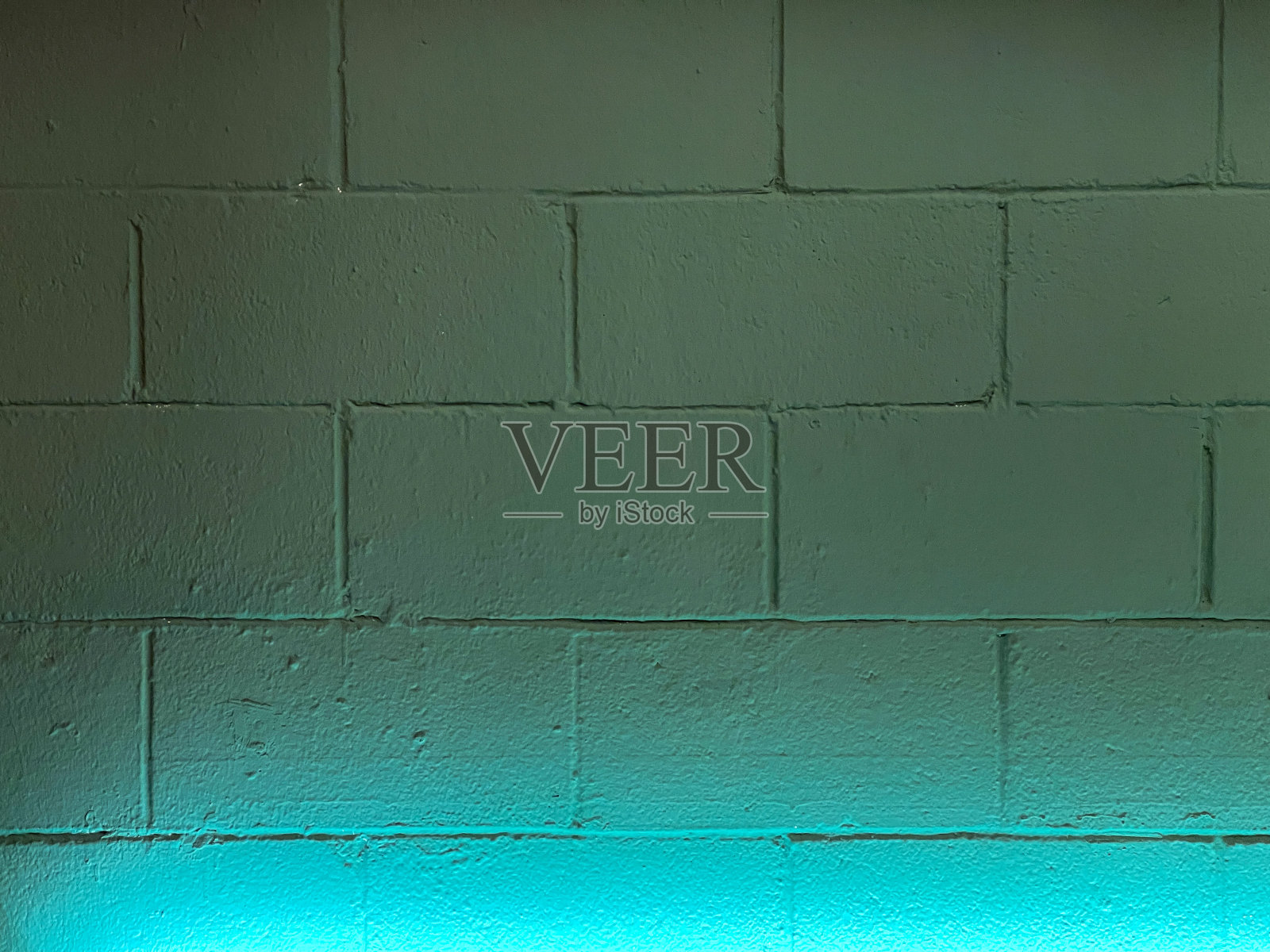 砖墙图案为绿色照片摄影图片