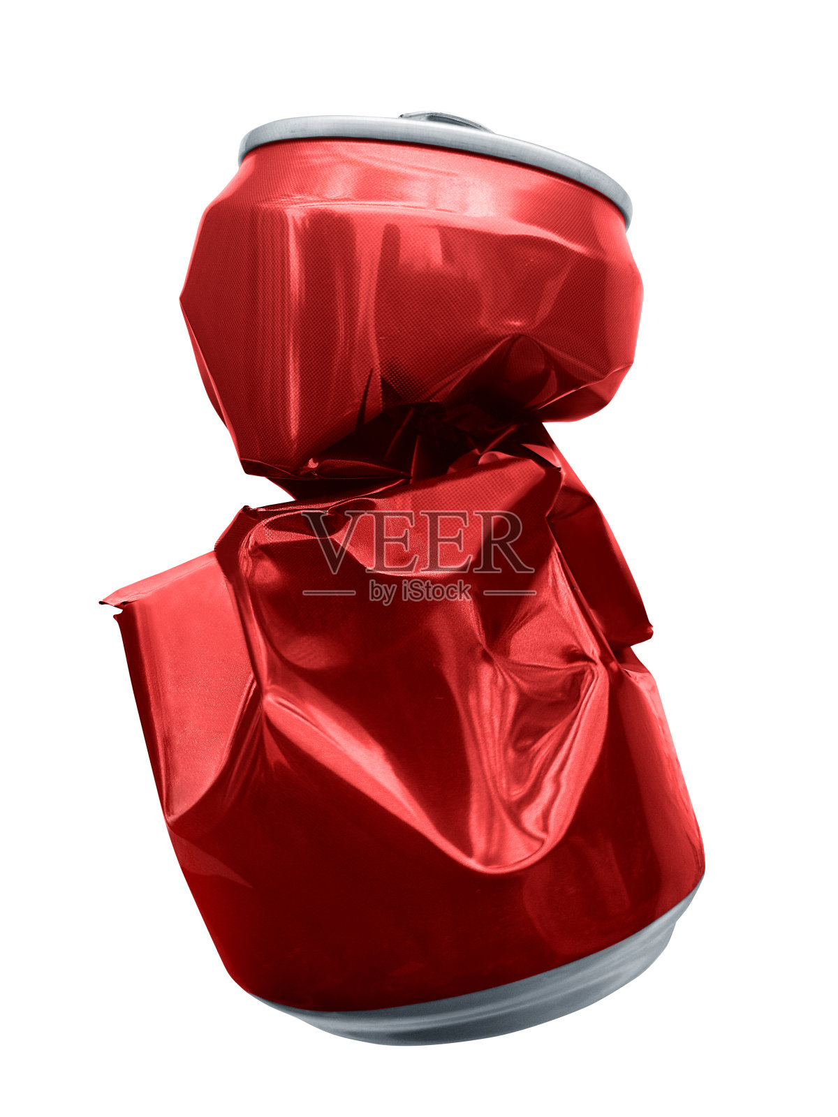 压缩罐被隔离在白色背景上照片摄影图片