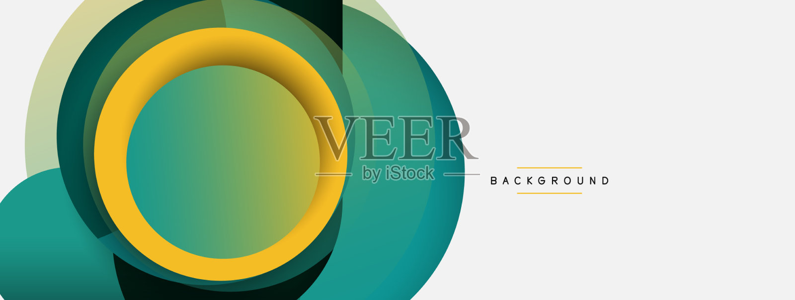 圆形和圆形形状抽象的背景插画图片素材