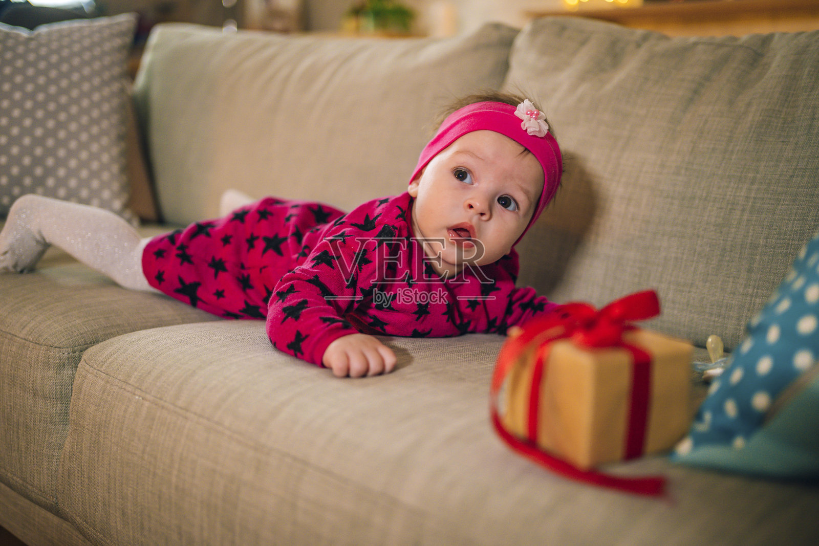 舒适的圣诞假期在家照片摄影图片