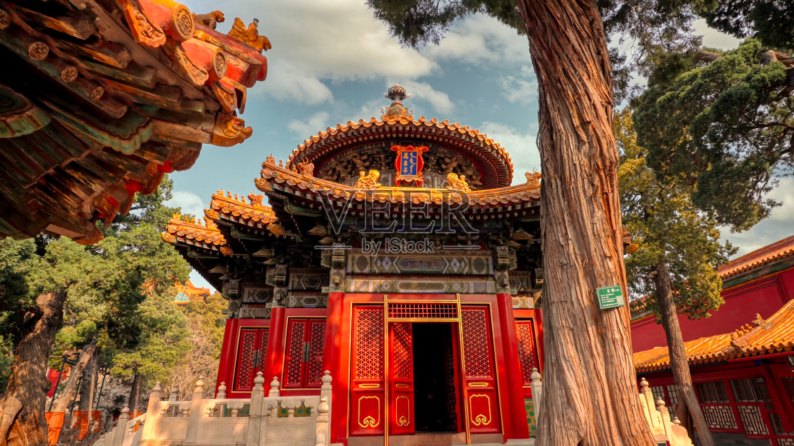 中国北京的紫禁城。照片摄影图片