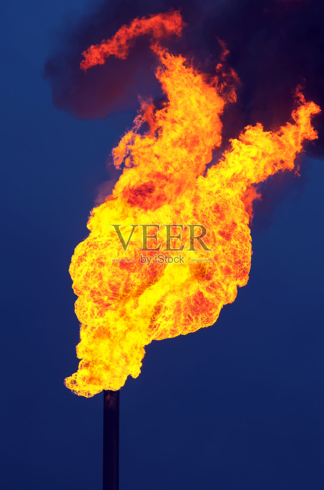 石油火炬照片摄影图片