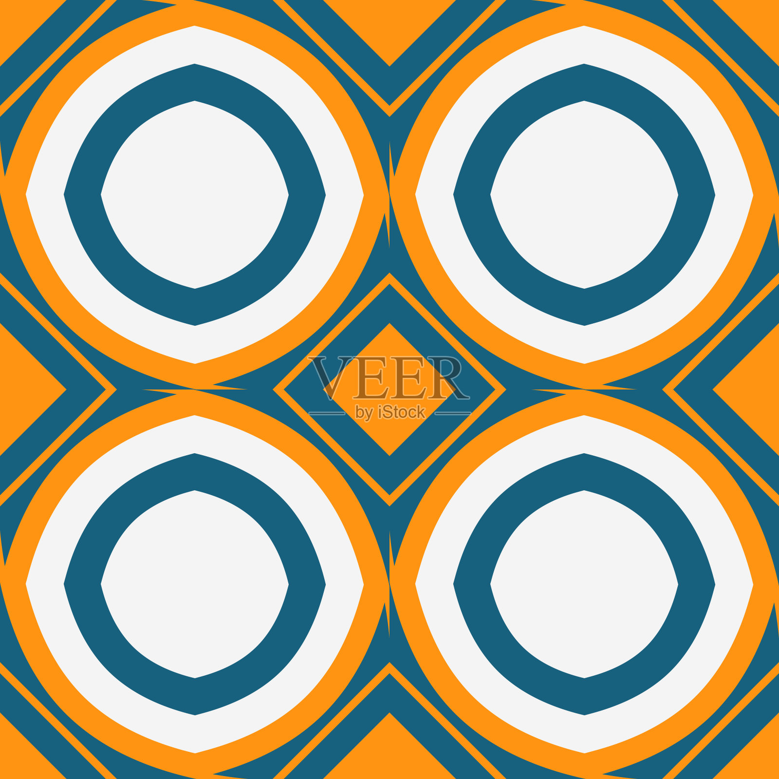 矢量亚洲几何图案插画图片素材