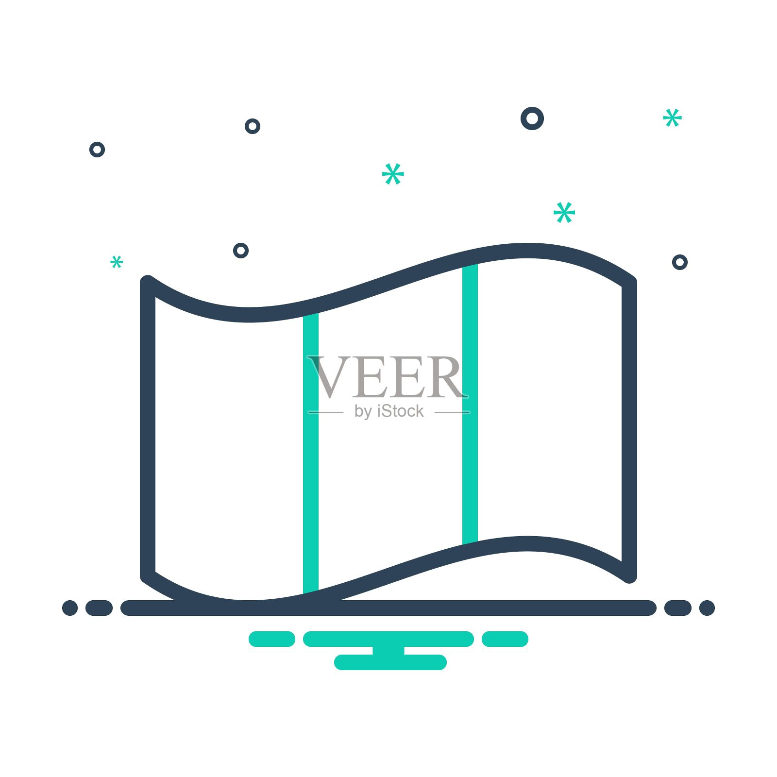 马里地图集插画图片素材