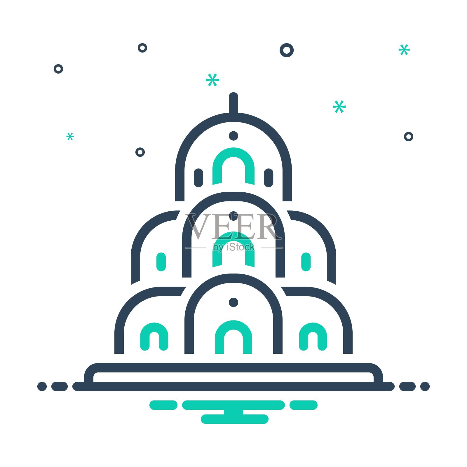 亚历山大·古插画图片素材