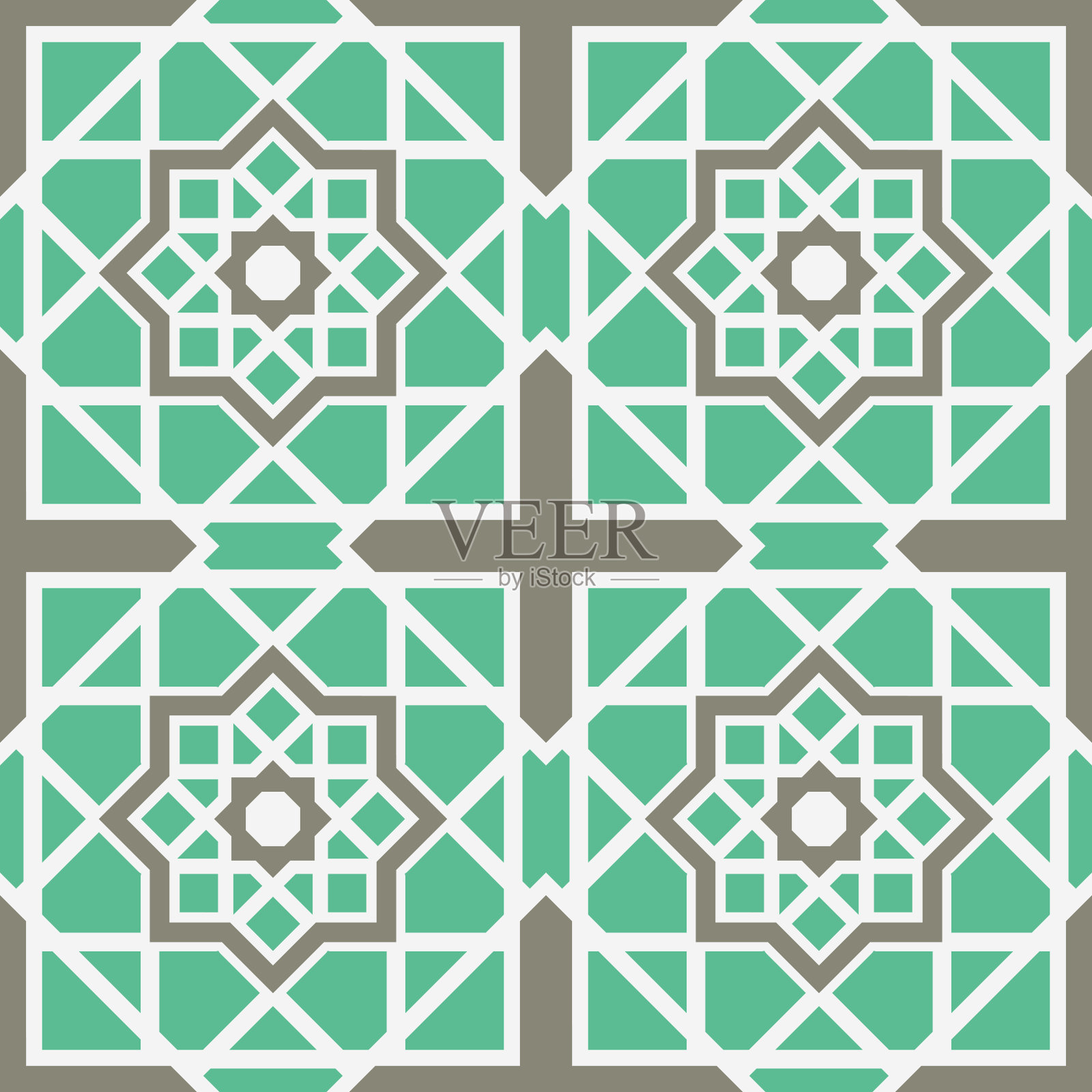 矢量亚洲几何图形插画图片素材