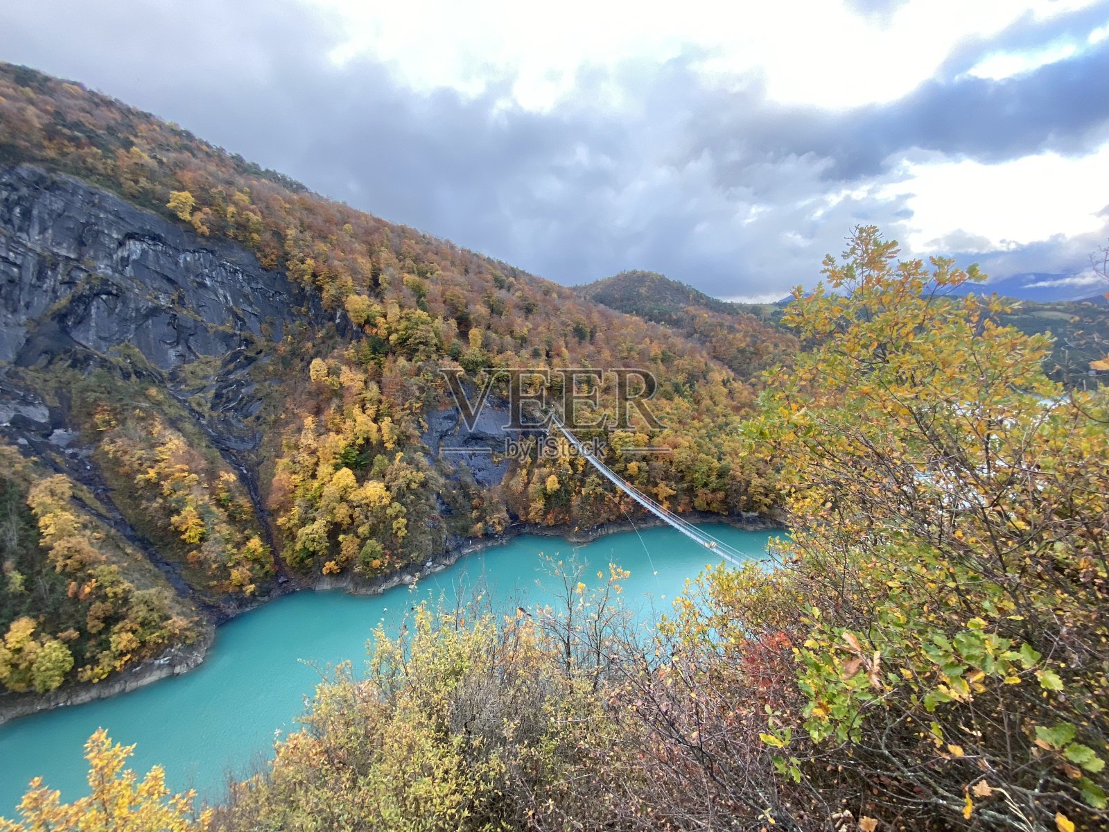 法国东南部的秋天照片摄影图片