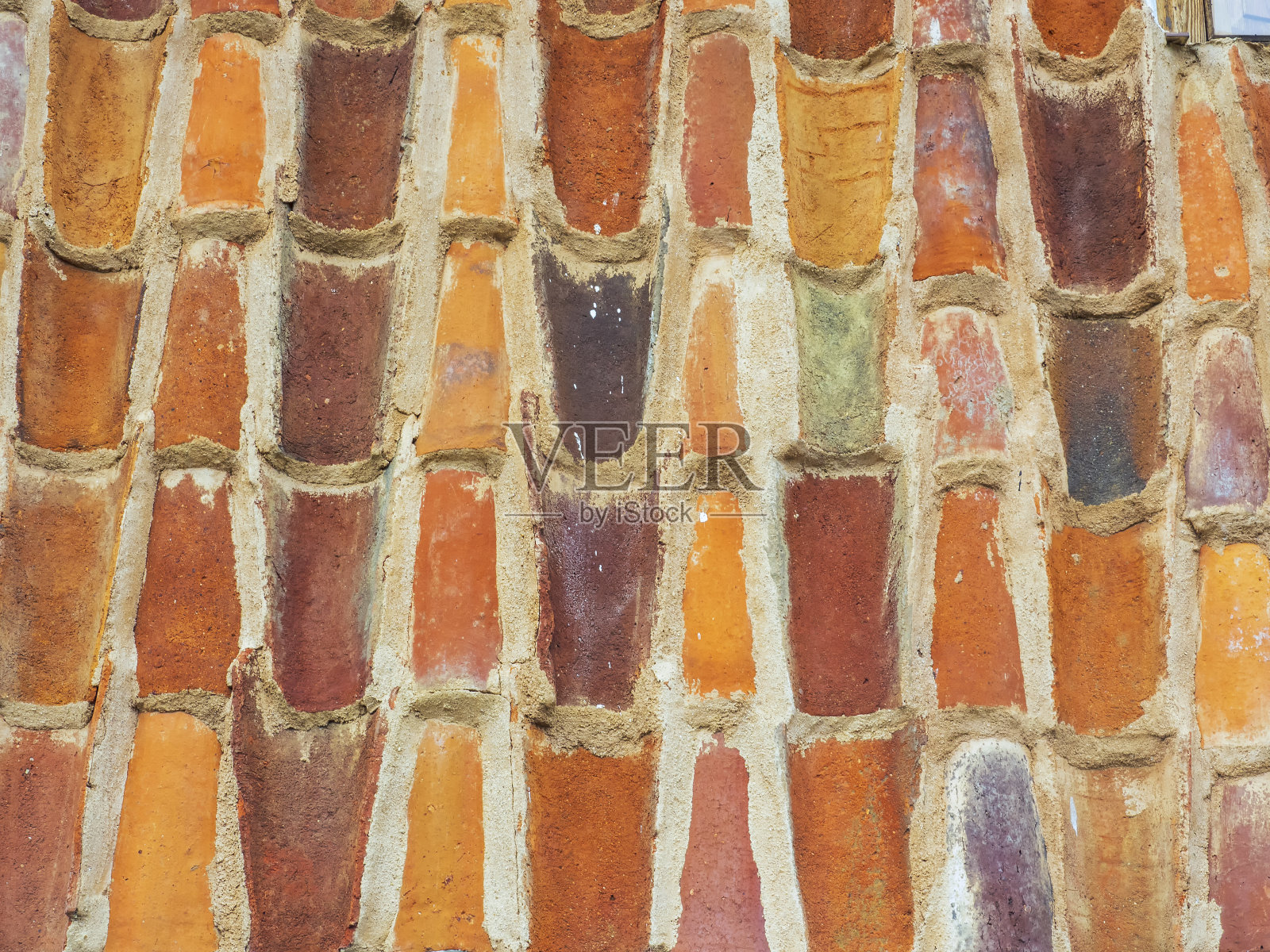 黏土砖外观照片摄影图片