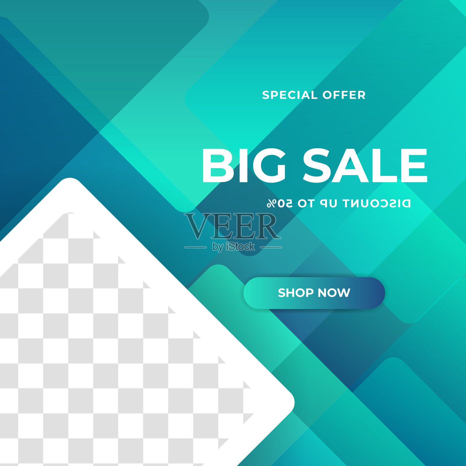 销售折扣社交媒体帖子模板。动态现代流体折扣销售特别优惠横幅。黑色星期五,限时抢购,年末大减价,夏季大减价,冬季大减价,新年大减价,情人节大减价。插画图片素材