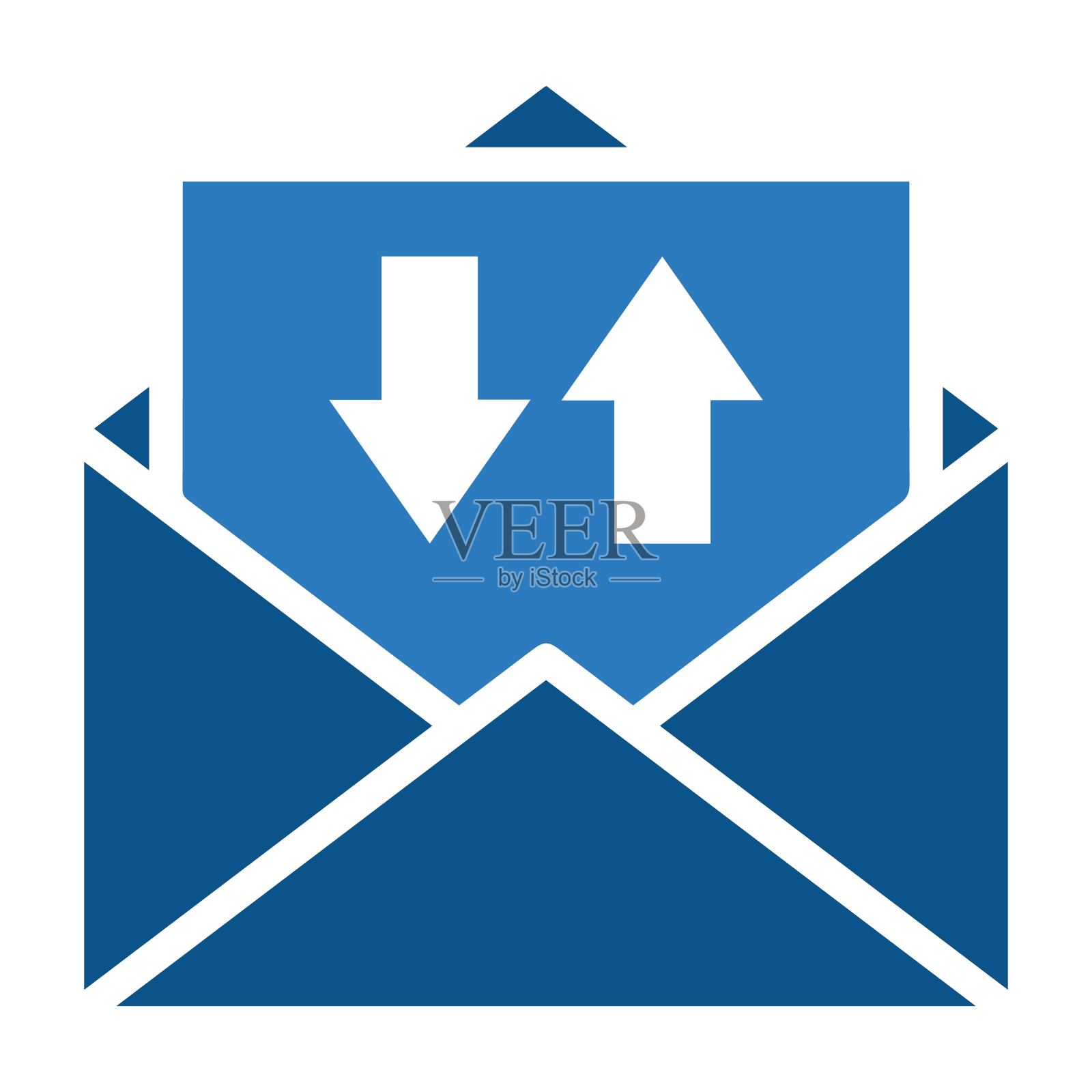 快速,消息,电子邮件,邮件图标图标素材