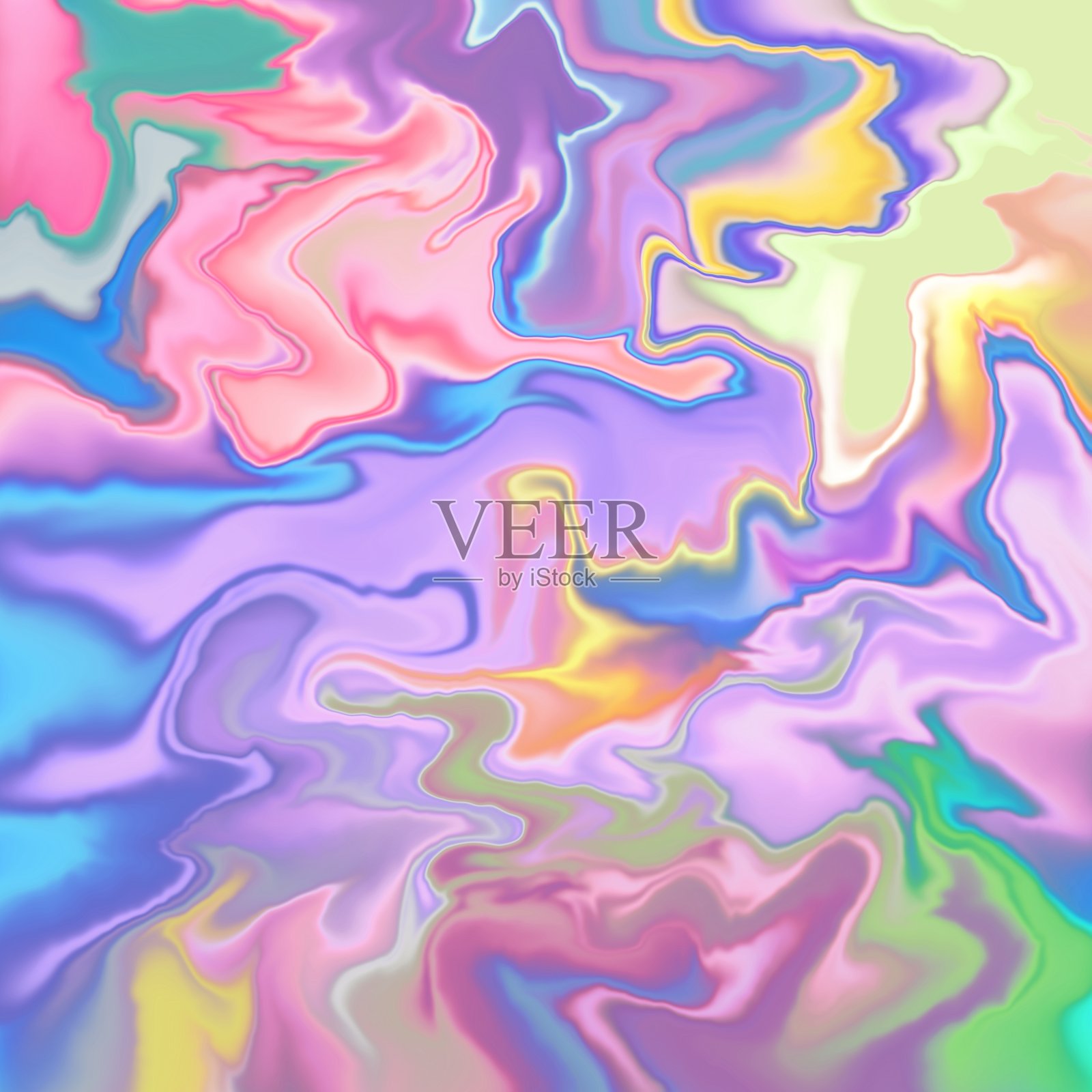 全息大理石纹理插画图片素材