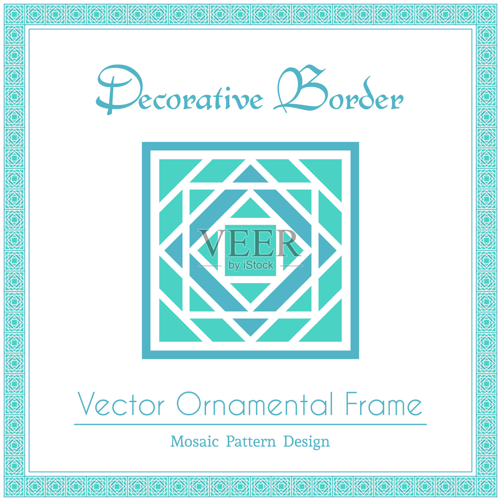 向量装饰框插画图片素材