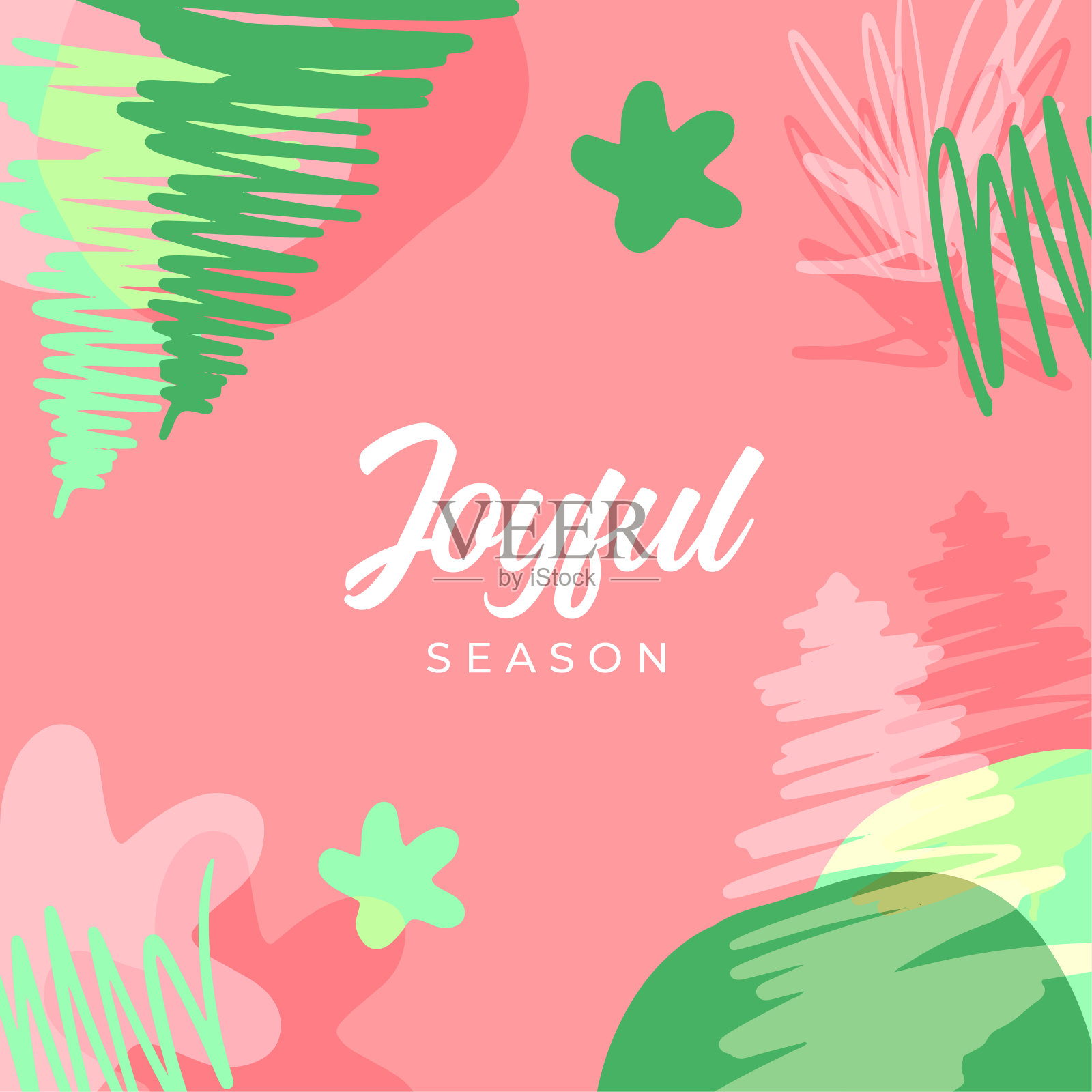 圣诞贺卡快乐。时尚抽象广场冬季假期艺术模板。新年快乐季节贺卡。适用于社交媒体发布、移动应用、横幅设计和网页/互联网广告。设计模板素材