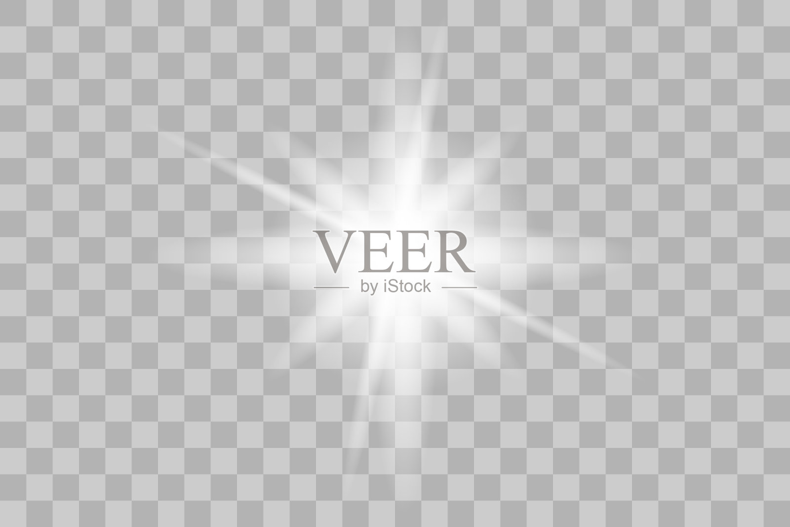 矢量png灯光效果。插画图片素材