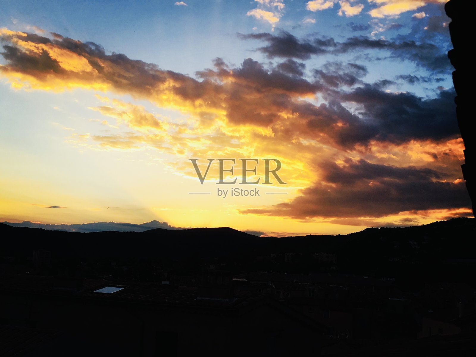 日落照片摄影图片