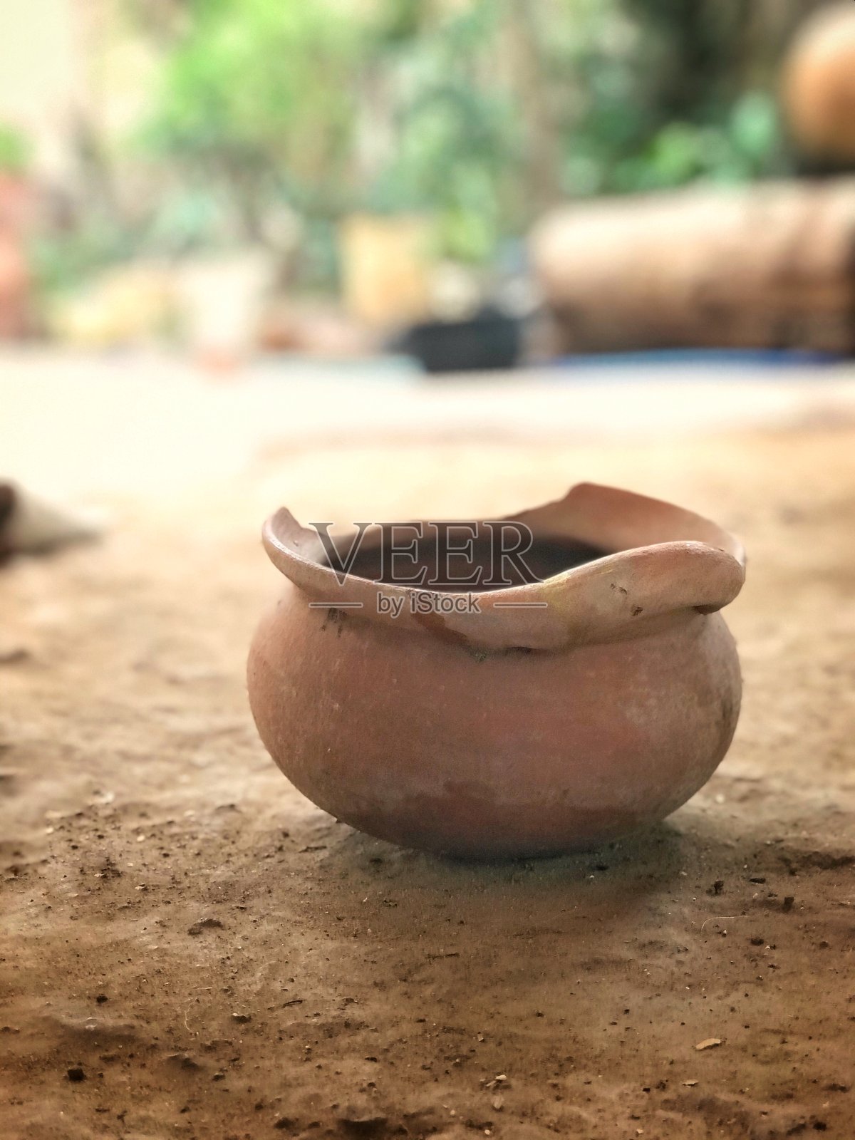 泥壶照片摄影图片