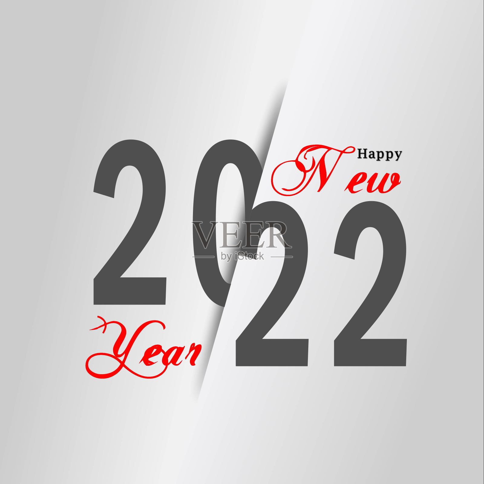 2022年与字母新年快乐照片摄影图片
