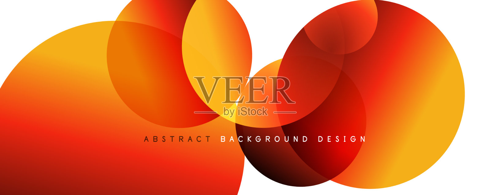 时髦简单的流体色彩梯度抽象插画图片素材