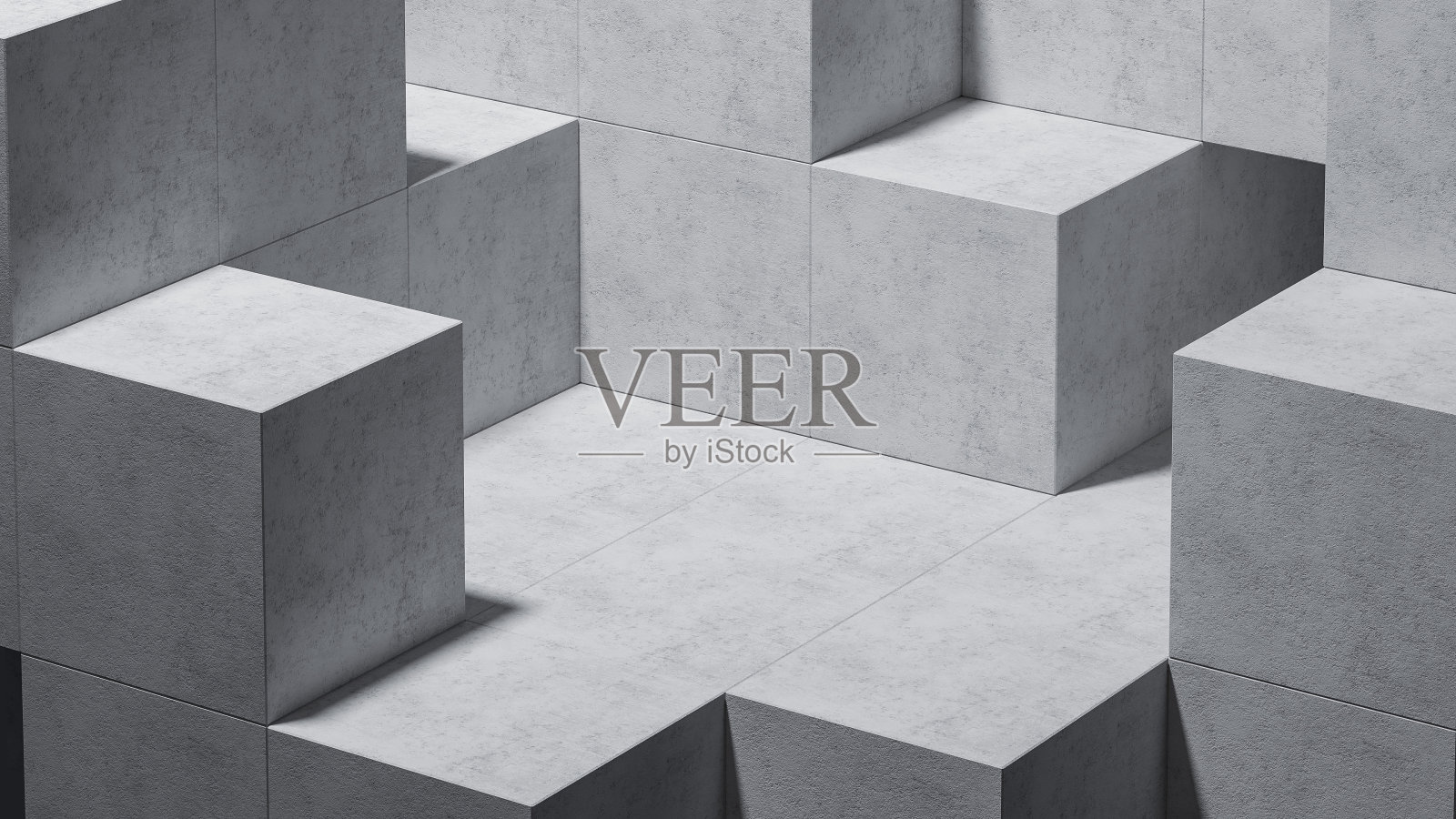 样板讲台的品牌和包装演示。化妆品和时尚。最小的设计组合与石质立方体。阳光下的自然美丽底座。3 d渲染。3 d演示。照片摄影图片