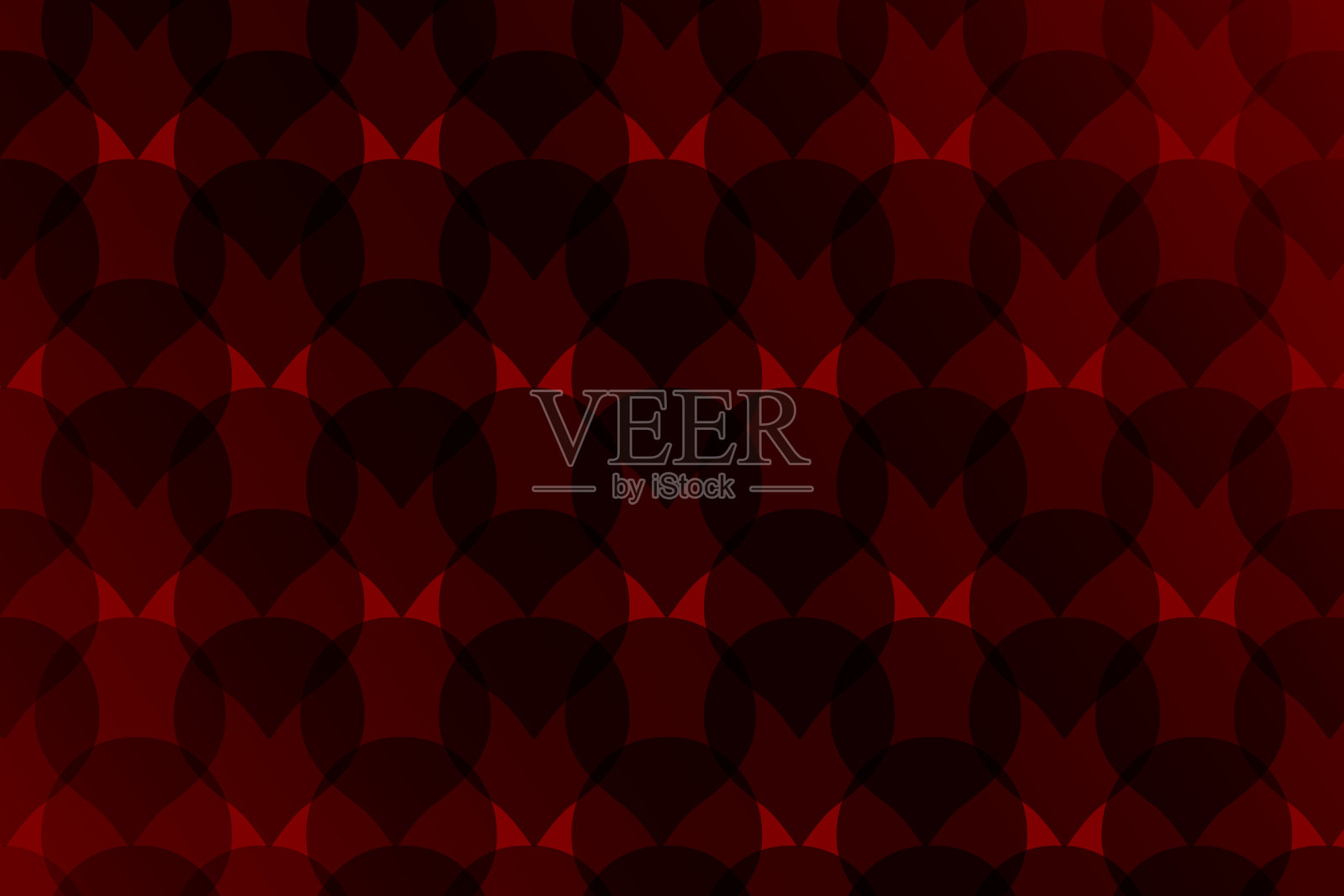 圣诞节节日红色覆盖与装饰形状在发光的梯度背景插画图片素材