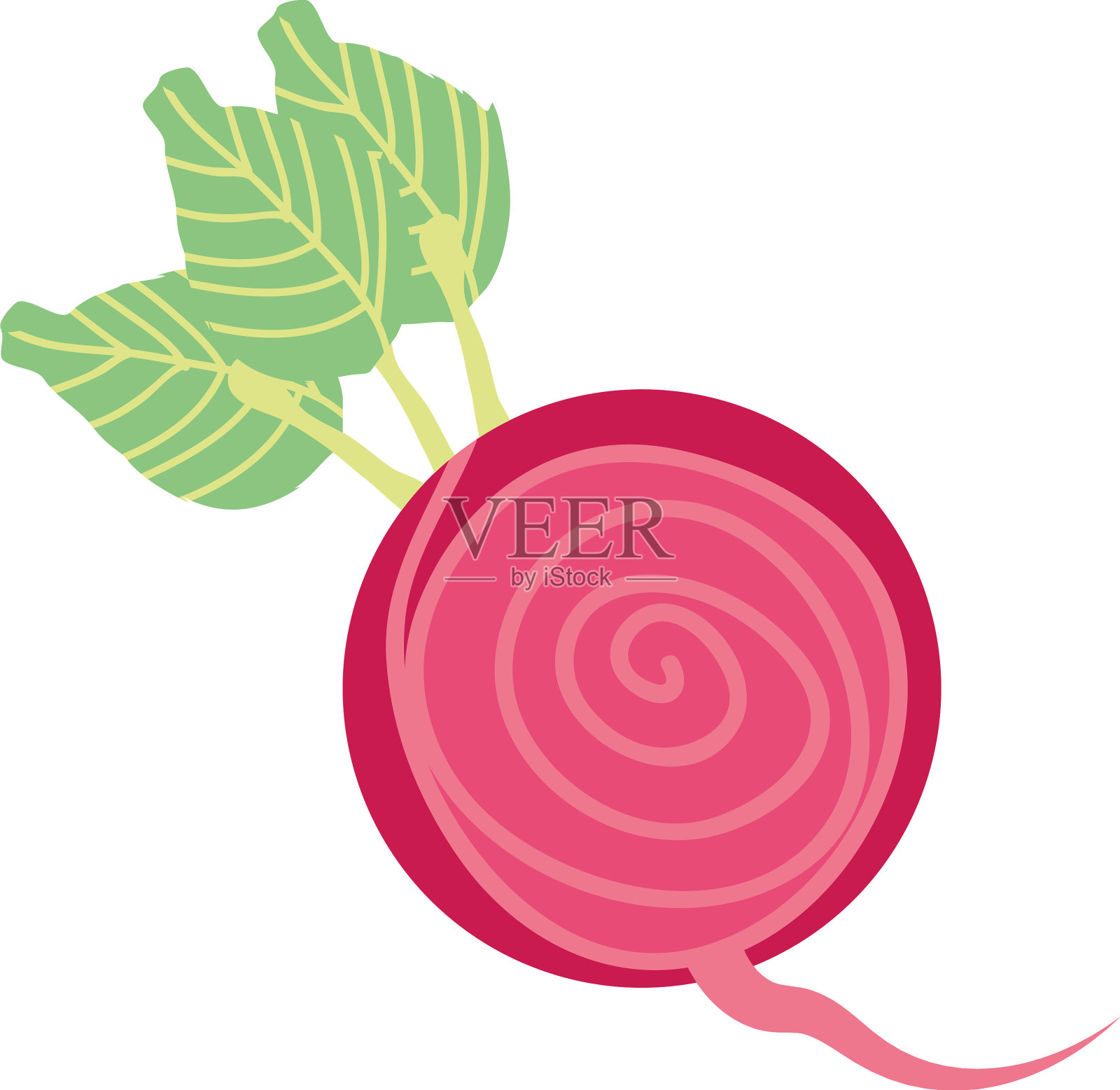 新鲜萝卜图标设计元素图片