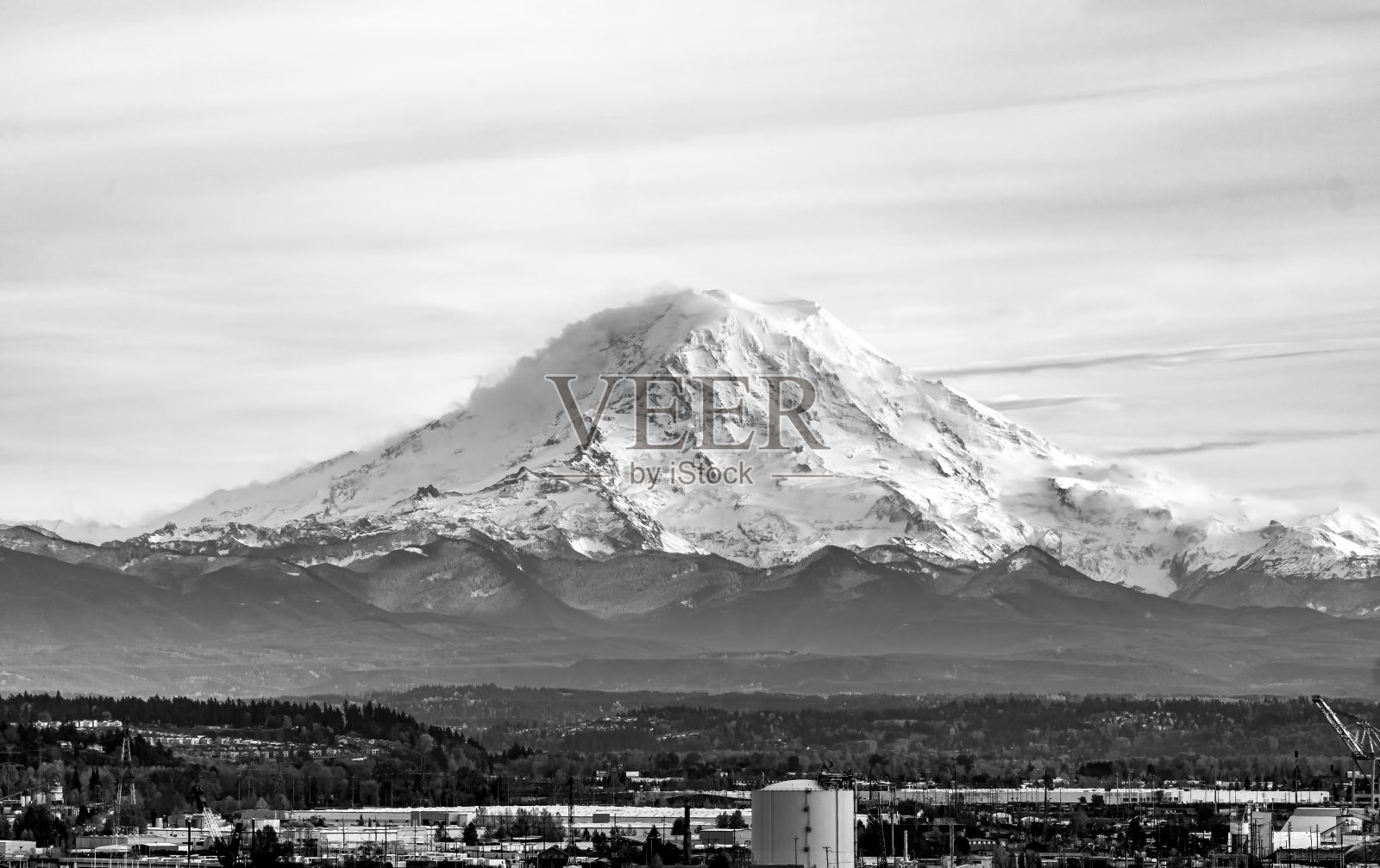 航运港口和山区细节2照片摄影图片